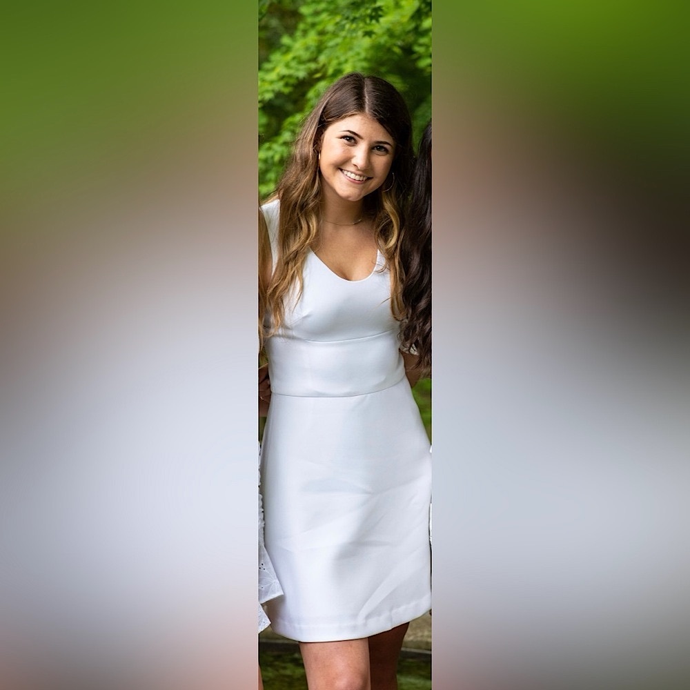 Graduation Dress - Michael Kors White Mini Dress Size 4